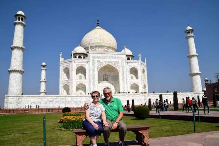 Taj Mahal bei Sonnenaufgang mit Eintrittskarte ohne Anstehen. Foto: GetYourGuide