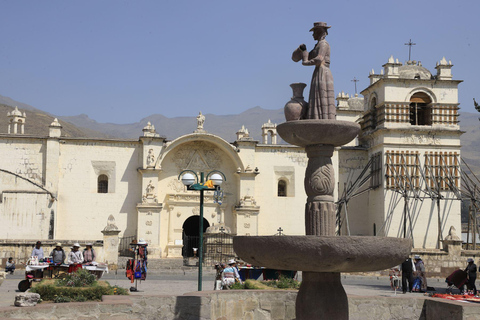 Au départ d'Arequipa : 2 jours au Canyon de Colca avec retour à ArequipaDepuis Arequipa : Circuit dans la vallée de Colca 2 jours