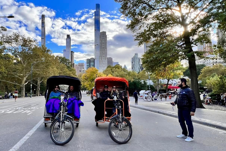 Tour ufficiali in Pedicab a Central ParkTour Deluxe: 90-120 minuti