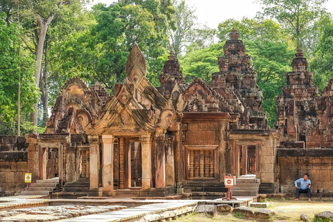 Siem Reap: 2-Day Private Angkor Wat Tuk-Tuk Tour in Spanish Spanish Driver: 2-Day Private Angkor Temples & Banteay Srei