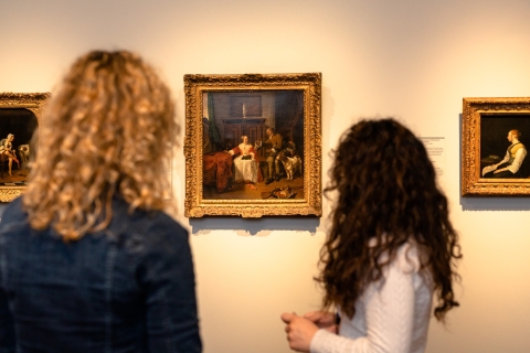 Amsterdam: wycieczka z przewodnikiem i bilet do RijksmuseumWycieczka z przewodnikiem po włosku