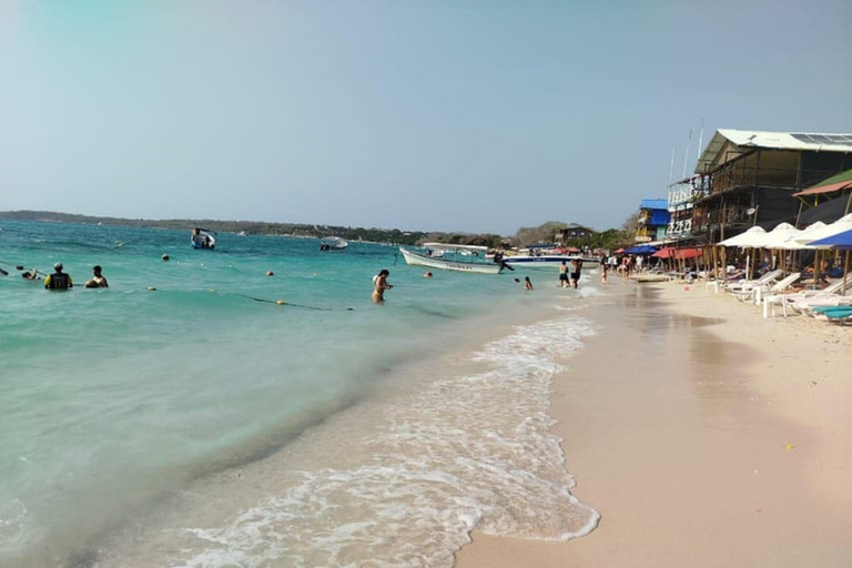 Cartagena: Day at Playa Tranquila + Snorkeling + Mangrove Walk and Raccoons Cartagena: Day Trip to a Quiet Beach + Snorkeling + Mangrove Walk
