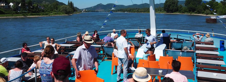 Au départ de Bonn : Excursion en bateau sur le Rhin jusqu'à Linz