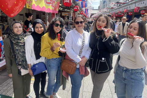 Tokyo : Visite d'Asakusa et du plus ancien temple de Tokyo, le Senso-jiTokyo : visite d'Asakusa et du plus ancien temple de Tokyo, le Senso-ji