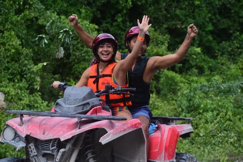 Cancún ATV Jungle Adventure With Double Cenote Swim