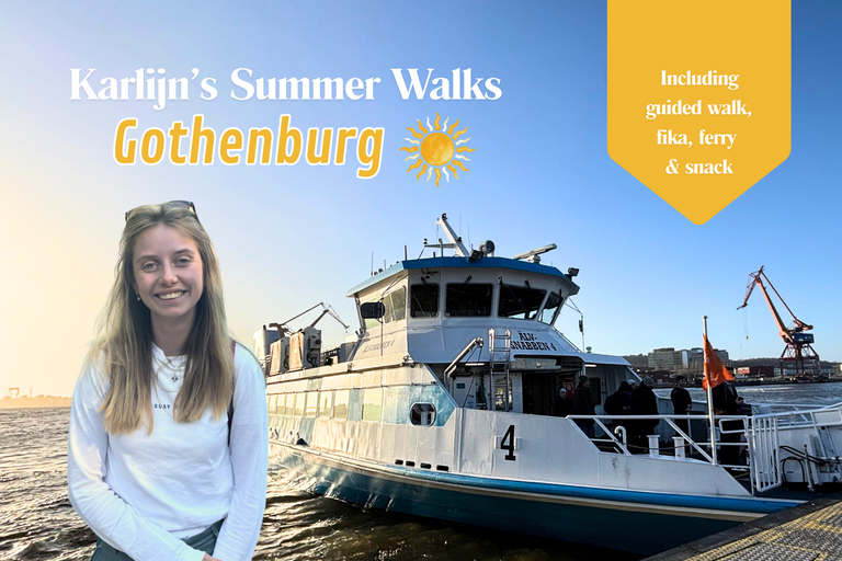 Gothenburg: Karlijn's Summer Walks (incl. Fika & Ferry)