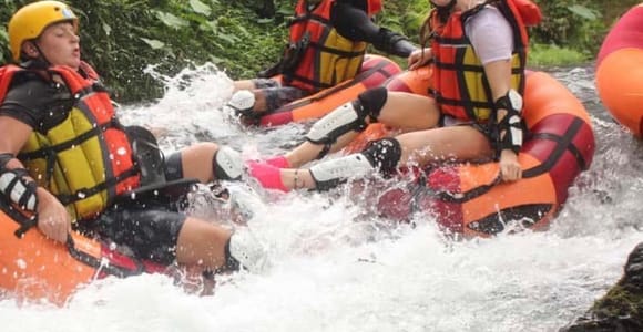 Lombok River Tubing Adventure beach &Hidden Waterfall Escape