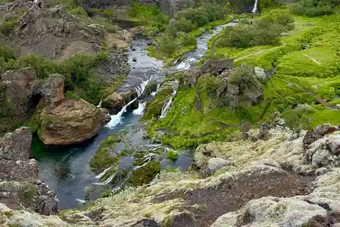 Private Secret circle tour: Háifoss, Gjáin, The Turf farm