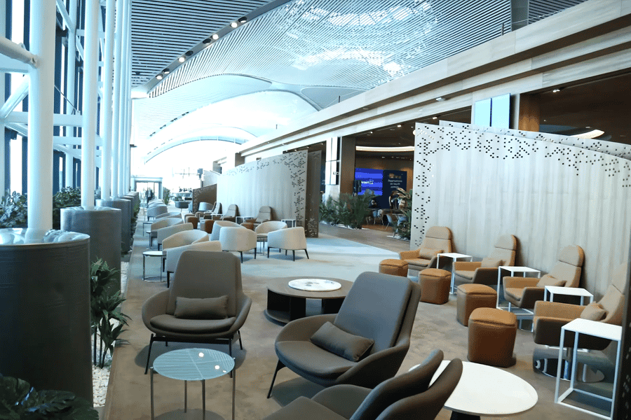 Istanbul: Zugang zur IGA-Lounge am Flughafen Istanbul. Foto: GetYourGuide Istanbul: Zugang zur IGA-Lounge am Flughafen Istanbul. Foto: GetYourGuide