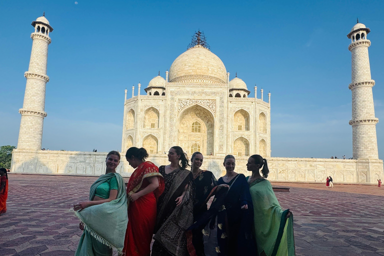 Agra : Taj Mahal & Agra Fort Tour with Elephant SOS & Lunch From Agra : Private Transport and Tour Guide