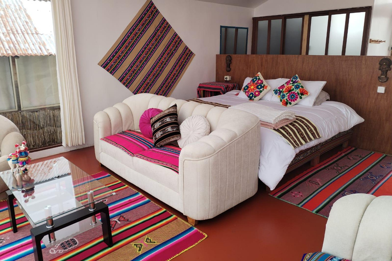 Lake Titicaca Lodge Hotel + Full Day Uros and Taquile Excursion Hotel Lodge Lake Titicaca + Full Day Excursion to Uros and Taquile