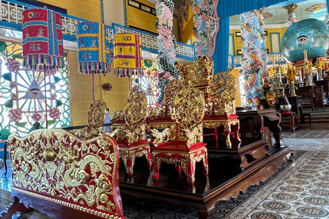 HCM: Excursión a Tay Ninh, la Montaña de la Virgen Negra y el Templo de Cao DaiVisita privada (2 sitios)