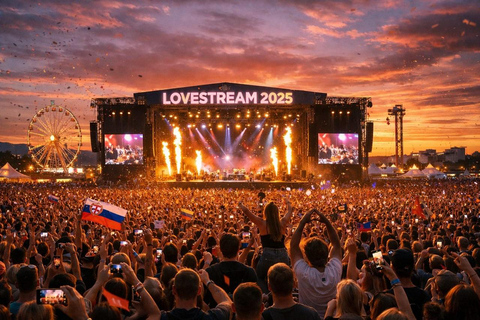 From Prague to Bratislava Trip with Robbie Williams Concert