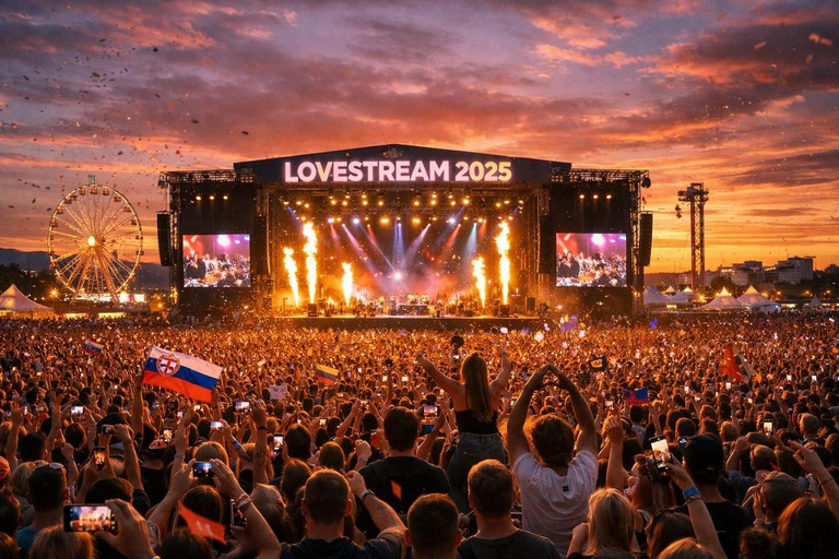 From Prague to Bratislava Trip with Robbie Williams Concert
