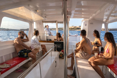 Ibiza: 2026 Solar Eclipse Boat Tour with Drinks & Swim Stop