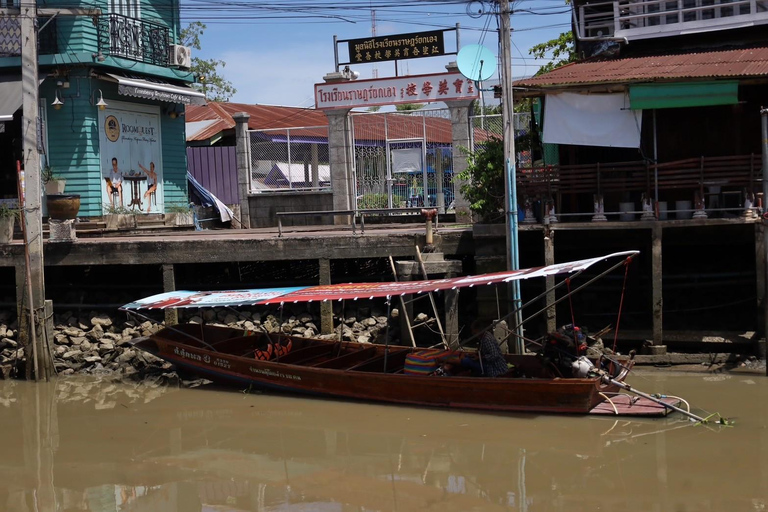 Från BANGKOK: Järnvägsmarknaden och Amphawa flytande marknad