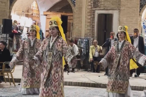 Dinner and Folklore Show at Divan Begi Madrasah in Bukhara