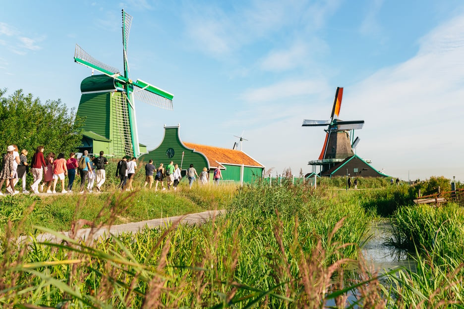 Da Amsterdam: Escursione di una giornata intera a Zaanse Schans, Edam e Marken