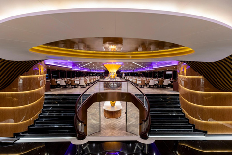 Bangkok: Opulence Buffet Dinner Cruise met dansshow