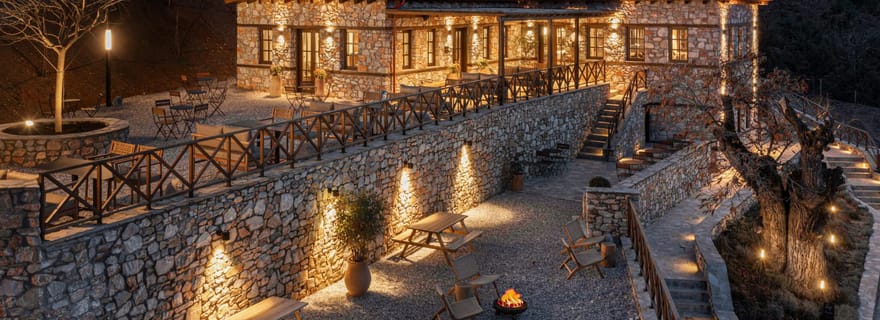 Excursion privée de Larissa à Palaios Panteleimonas avec repas