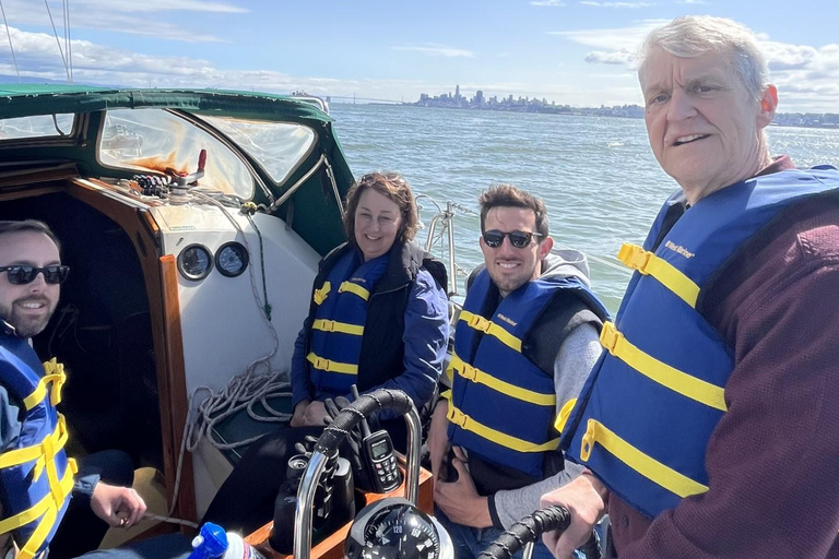 2 heures - Expérience de navigation SUNSET sur la baie de San Francisco