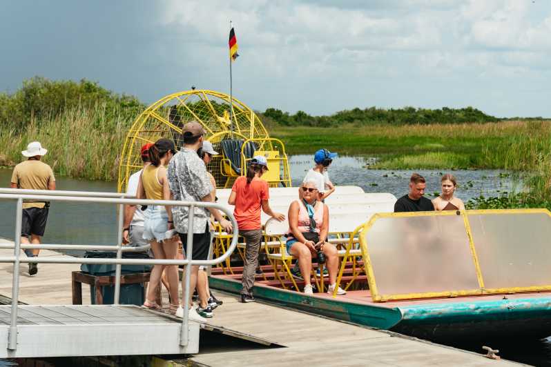 Da Miami: idroscivolante a Everglades e passeggiata