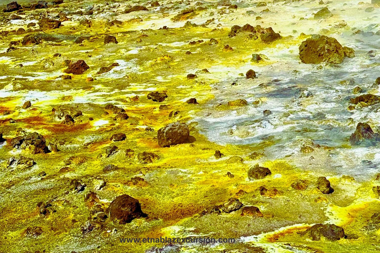 Trek to the summit of Mount Etna (3,350 m) with drone video etna summit craters hike