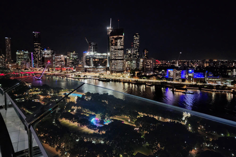 Brisbane: Private Brisbane Night Tour with Stops