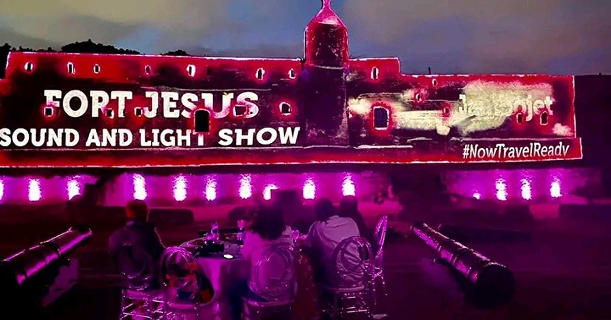 Fort Jesus Night Tour, Sound, Light Show And Dinner Mombasa. | GetYourGuide