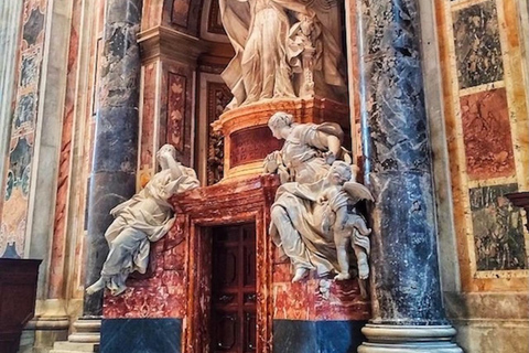 St.Peter’s Basilica tour, Grottoes, papal tomb & Dome access Guided tour of St.Peter’s Basilica, Grottoes, papal tomb.