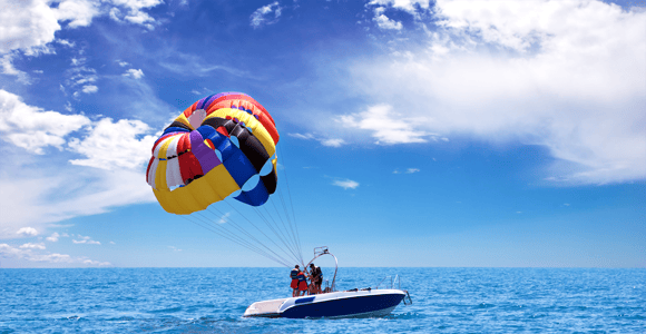 From Sharm El-Sheikh: Sharm El-Maya Parasailing Adventure
