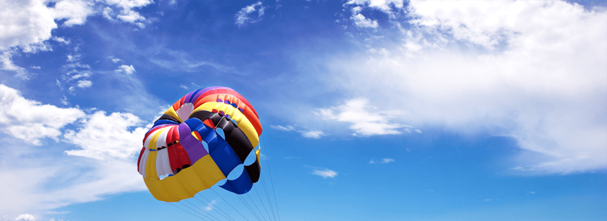 Depuis Sharm El-Sheikh : Aventure en parachute ascensionnel à Sharm El-Maya