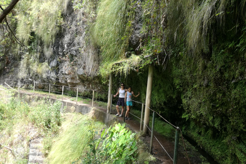 From Funchal: Levada Nova Hiking Tour with stopover at beach Nova friday