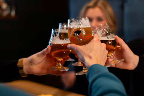 Eindhoven: Craft beer tour with drinks & games