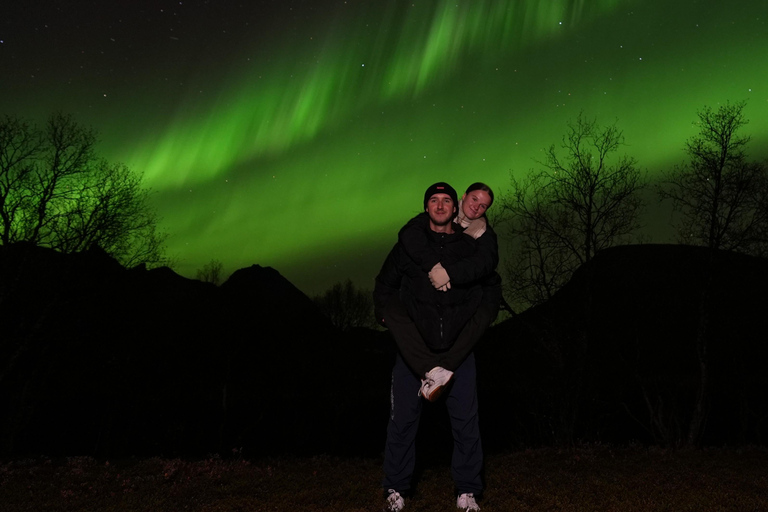 Tromsø: English/Spanish Aurora Pathfinder Tour with Photos Tromsø: English/Spanish Aurora Hunting Private Minibus Tour