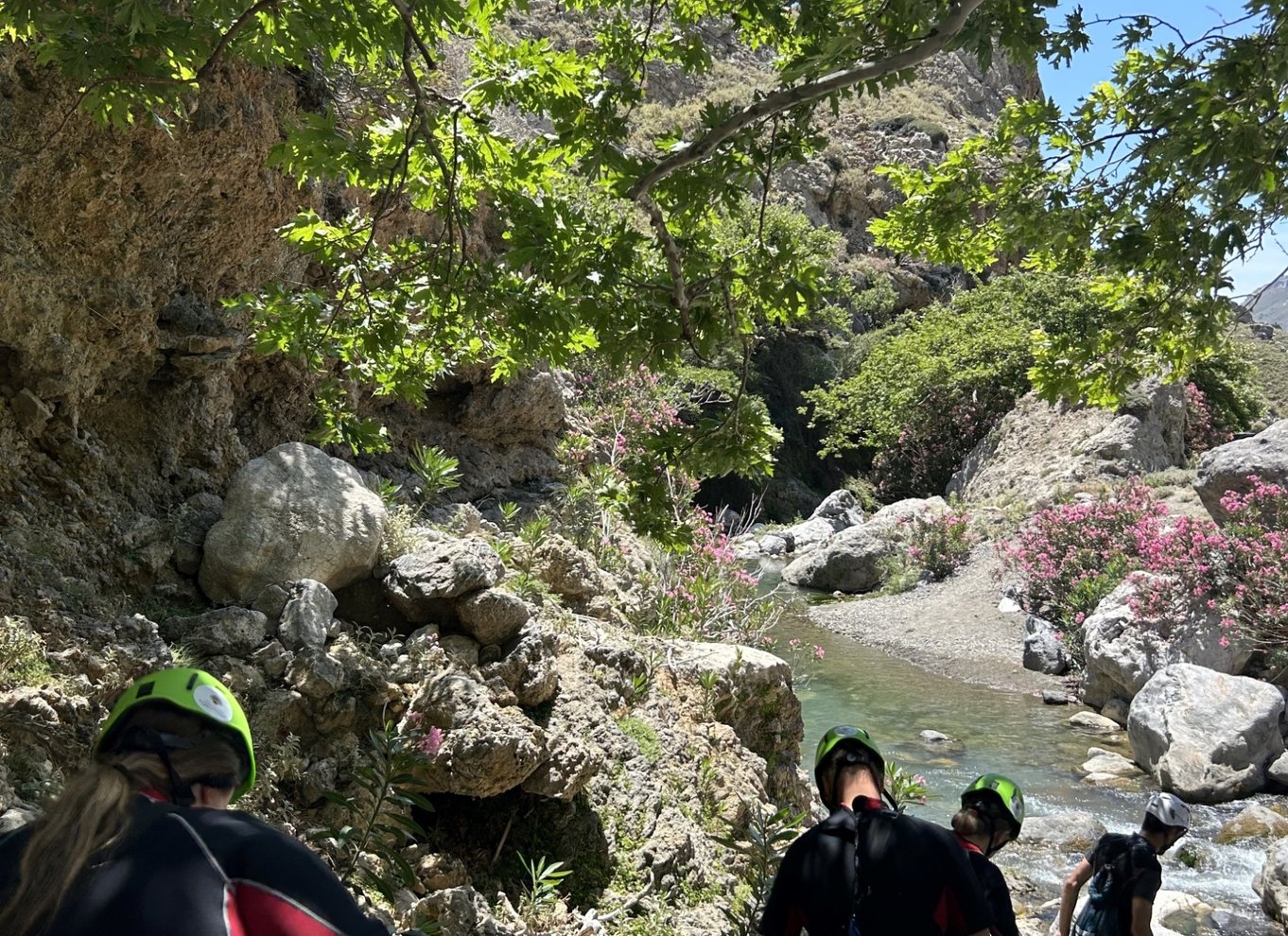 Fra Plakias: Guidet flodtrekking i Kourtaliotiko-slugten