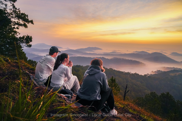 Dalat: Cloud Chasing packaged hike - Sunrise Pickup Included Group Packaged Tour - Free photo & video taken by tour guide