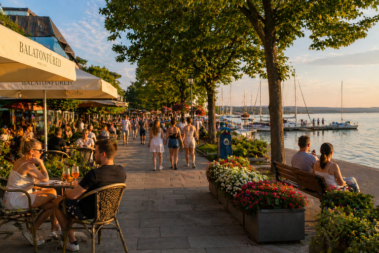 From Budapest: Lake Balaton & Tihany Day Trip with Esztergom
