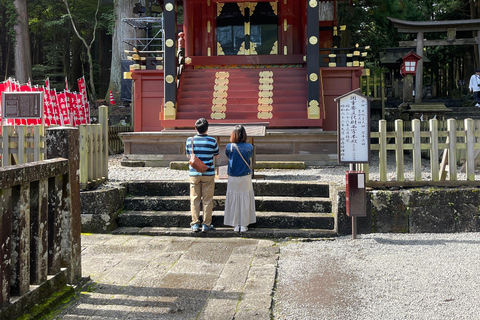 Tour privato di 2 giorni della città di Tokyo e del Monte Fuji o di Hakone