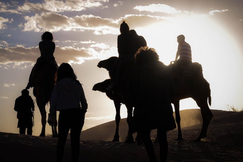 Desde Túnez Sousse y Hammamet: Excursión de 2 días por el desierto y noche en tienda de campaña