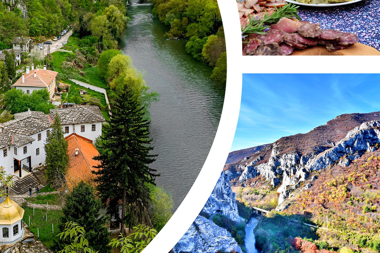 Sofia: Iskar Gorge Waterfall, Monastery, & Wine Picnic Romantic Private Day Tour from Sofia with Hotel Pickup