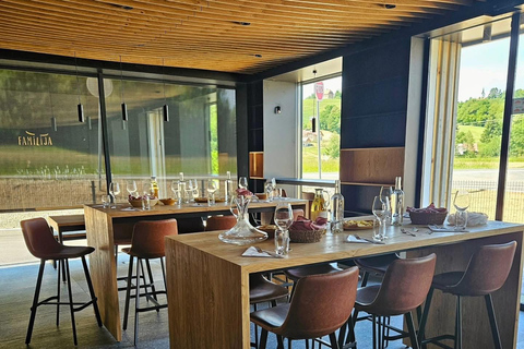 Ljubljana: Ptuj & Haloze Wine Cellar Tour with Tastings