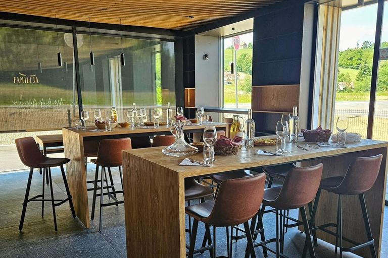 Ljubljana: Ptuj & Haloze Wine Cellar Tour with Tastings