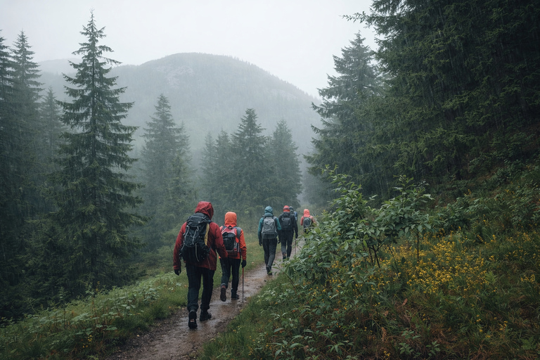 Bergen: Guided Mountain Hike with local Lunch and Drinks