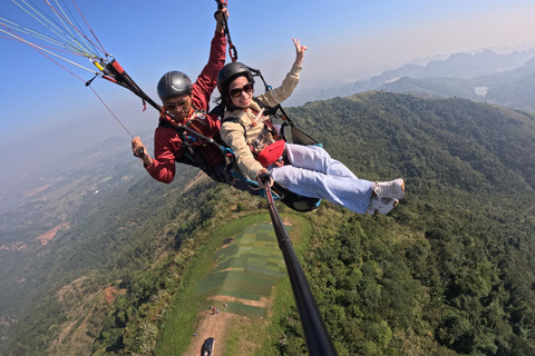Hanoi Paragliding Tour - Roundtrip transfer from city Standard package – Round trip transfer from meeting point