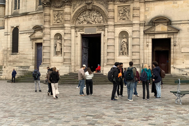Paris : visite de Notre-Dame et promenade dans l'île de la Cité ou le quartier latinVisite de l'intérieur de la cathédrale Notre-Dame et promenade dans l'île de la Cité