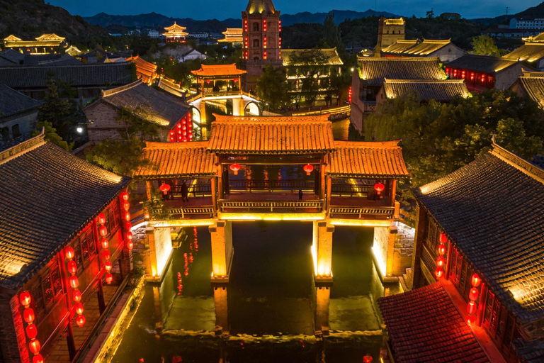 Beijing: Great Wall & Gubei Water Town Day to Night Tour Private Group Gubei Water Town & Simatai Great Wall Day Trip