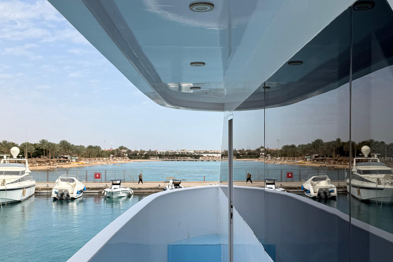 HRG: Orange Bay Island with Snorkeling, Lunch and Drinks Private Transportation + Full package