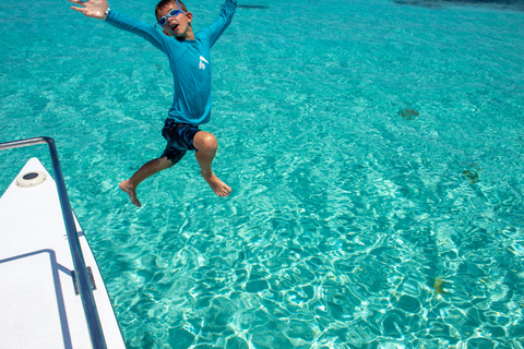 Isla Mujeres, Snorkeling, and Catamaran Party Cruise Tour with Transportation Included