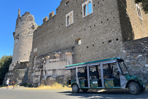 Rome: Appian Way, Catacombs and Aqueducts Golf Cart Tour